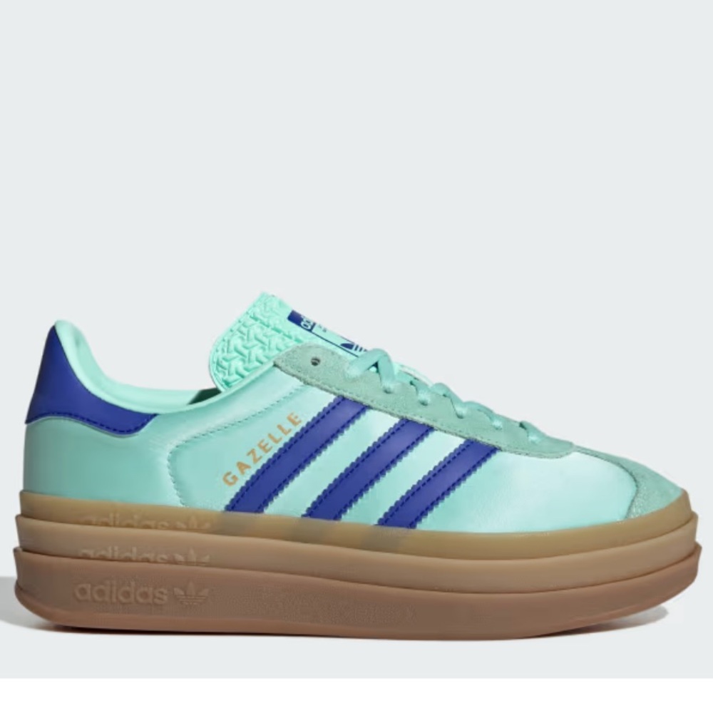 Adidas Gazelle Suede Bold Platform Sneakers.